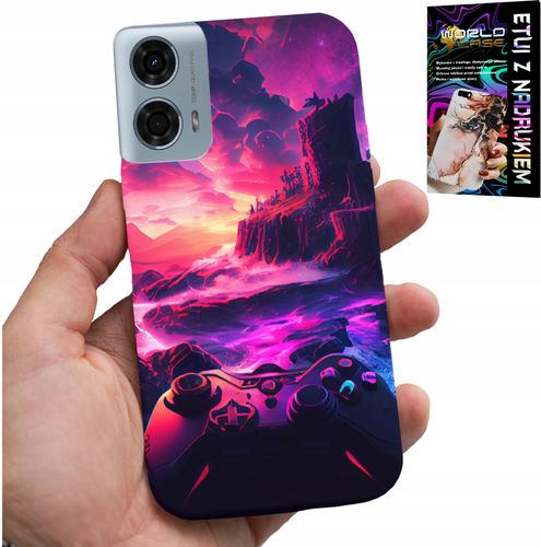 ETUI DO MOTOROLA G34 5G - CASE DLA GRACZA, WZORY Z GIER, PREZENT na Arena.pl