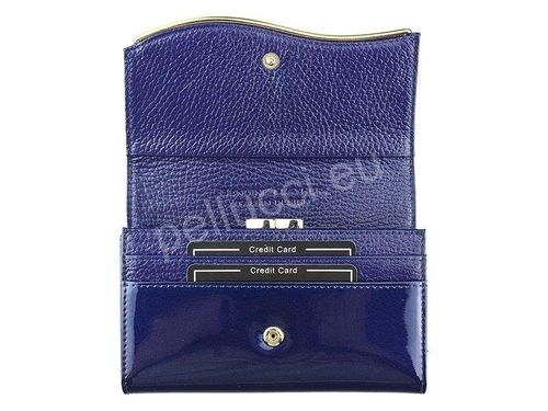 Portfel damski skórzany PELLUCCI ZLF-101 Ciemny Brąz na Arena.pl