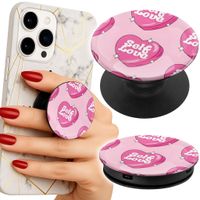 Uchwyt do telefonu Popsocket na palce/stojak KOBIECE WZORY SERCE SELF LOVE