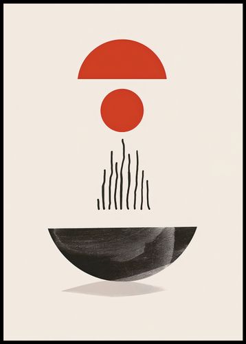 Plakat 67,5x95cm Półokrągła Forma na Arena.pl