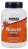 # NOW FOODS Witamina B3 - Niacyna (Niacin) 500 mg (250 tabl.)