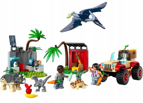 76963 - lego jurassic world - centrum ratunkowe dla małych dinozaurów na Arena.pl