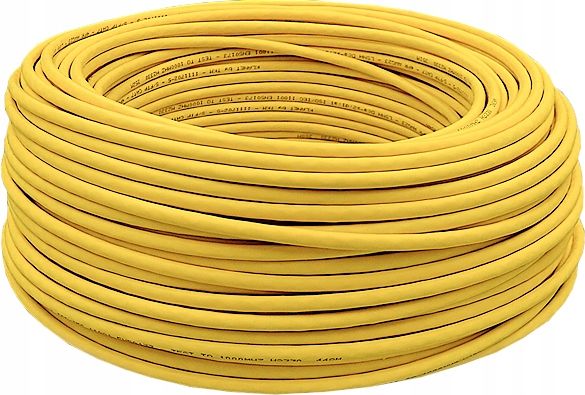 KABEL PRZEWÓD SIECIOWY SKRĘTKA KAT.7 EKRANOWANY S/FTP 50m LSOH zdjęcie 1