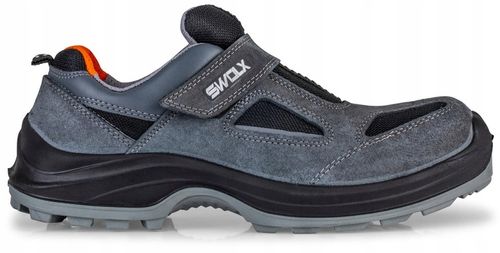 BUTY ROBOCZE PÓŁBUTY LEKKIE PODNOSKIEM BLACHĄ BHP Swolx X12 R. 43+ WKŁADKA na Arena.pl