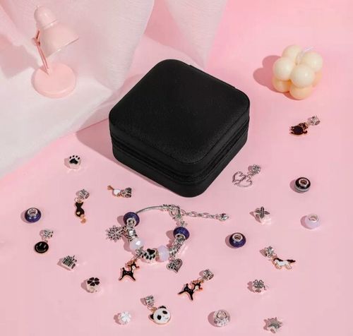 ZESTAW DO ROBIENIA BRANSOLETEK NASZYJNIKÓW KREATYWNY PREZENT DLA DZIECI na Arena.pl