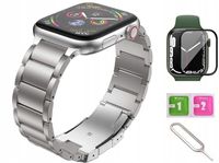 PASEK TYTANOWY APPLE WATCH 1 2 3 4 5 6 7 8 9 SE 42MM 44MM 45MM 49MM ULTRA