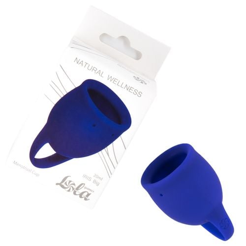 kubeczek menstruacyjny, elastyczny. silikonowy, wysoka jakość. 20 ml iris na Arena.pl