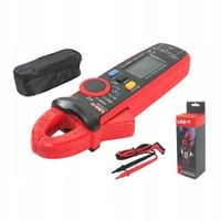 Miernik cęgowy MULTIMETR UNI-T CATII 600V podświetlany WYŚWIETLACZ True RMS