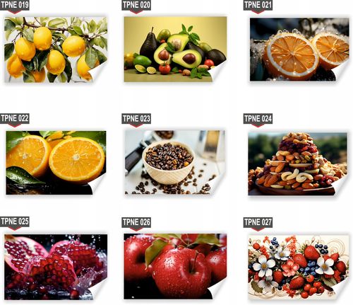 Fototapeta PREMIUM STRUKTURA ZMYWALANA lody otoczone chmurami i cukierkami na Arena.pl