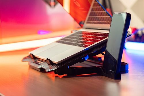 PODSTAWKA PODKŁADKA CHŁODZĄCA POD LAPTOPA 15,6' GAMINGOWA DUŻA LED HUB USB na Arena.pl