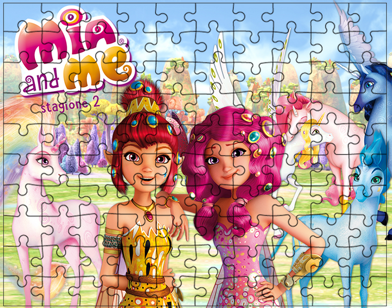 Puzzle tradycyjne Mia i Ja zdjęcie 1