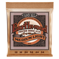 Struny do gitary akustycznej Ernie Ball 2146 Earthwood Phosphor 12-54