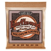 Struny do gitary akustycznej Ernie Ball 2146 Earthwood Phosphor 12-54