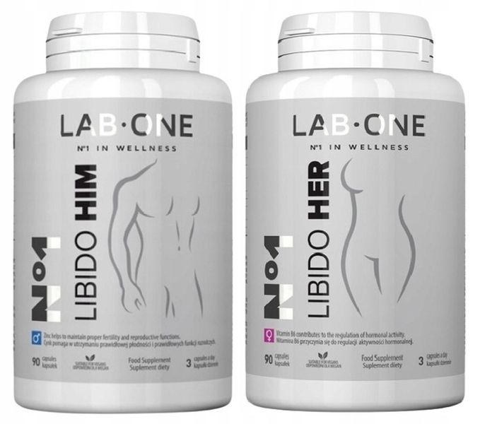 Zestaw N°1 Libido HER + N°1 Libido HIM, Lab One zdjęcie 1
