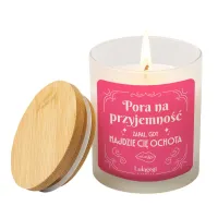 Pora na przyjemność - świeczka zapachowa waniliowa