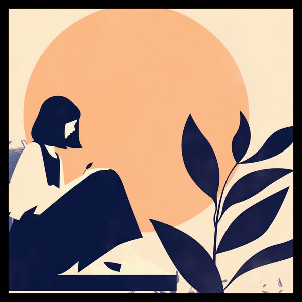 Plakat 50x50cm Kontemplacja zdjęcie 2