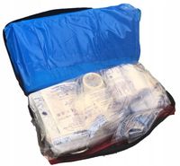 APTECZKA SAMOCHODOWA CAŁA EUROPA Z KOCEM TERMICZNYM USTNIK DIN 13164 PLUS