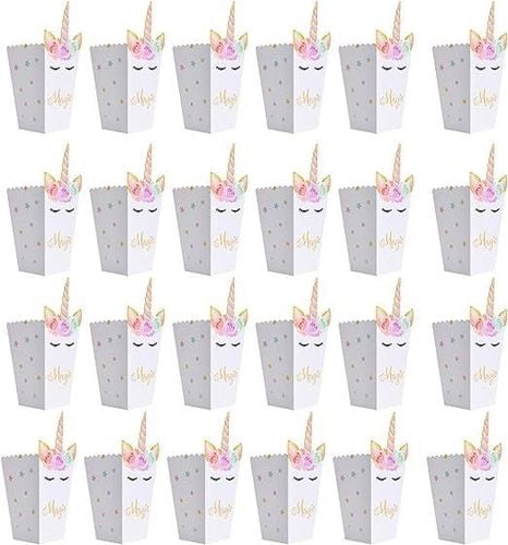 Pudełka na popcorn Jednorożec 24 sztuki SUP na Arena.pl