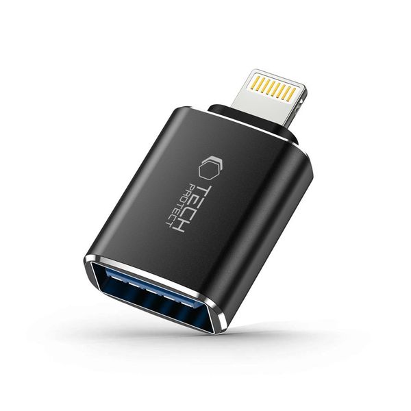 Adapter Tech-Protect OTG Lightning DO USB Mysz, Klawiatura, Pendrive zdjęcie 1