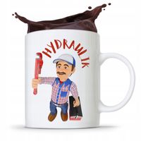 Kubek Prezent Dla Hydraulika Hydraulik Z Nadrukiem Ze Zdjęciem