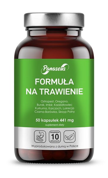 PANASEUS Formuła Na Trawienie (50 kaps.) zdjęcie 1