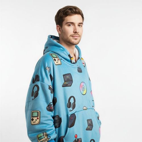 KOC BLUZA Gruba Kocobluza Oversize Futrzak XXL Męska Dla Chłopaka na Arena.pl