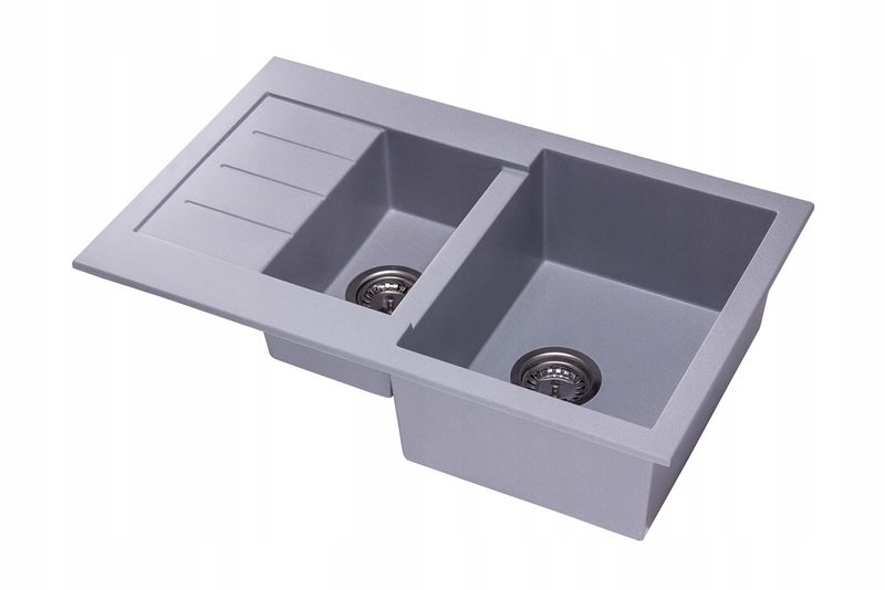 ZLEW ZLEWOZMYWAK GRANIT 8 kolorów 76x48 + SYFON zdjęcie 5