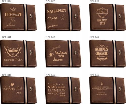 Zestaw PORTFEL+PERFUMY skóra DLA TATY dzień ojca na Arena.pl