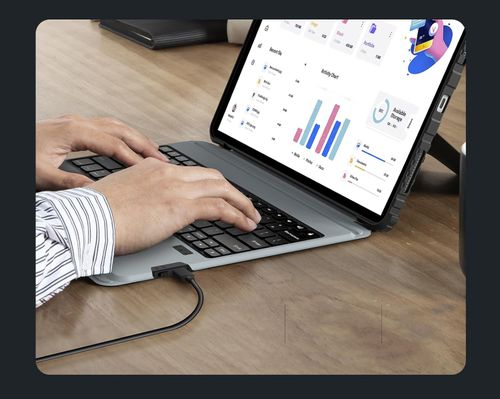 Etui z klawiaturą Nillkin do iPad Pro 12.9, 7 kolorów, 500 mAh na Arena.pl