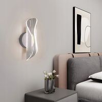KINKIET SCIENNY LAMPA LED WEWNETRZNY ŚCIEMNIALNY LOFT BIAŁY NOWOCZESNY 12W