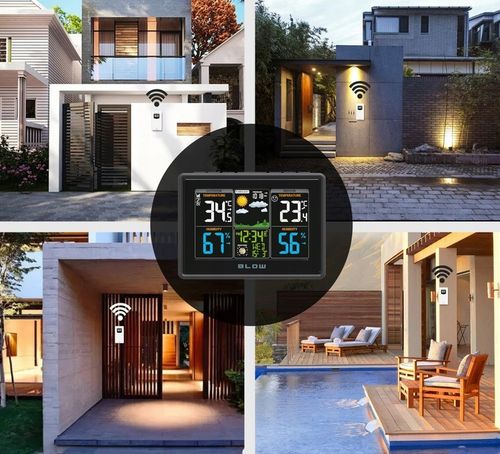 STACJA POGODY BEZPRZEWODOWA POGODOWA METEO TERMOMETR HIGROMETR na Arena.pl