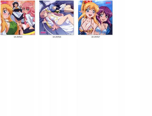 Poduszka kwadratowa Zero no Tsukaima DO WYBORU na Arena.pl