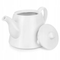 Dzbanek do Kawy Herbaty Porcelanowy Biały Klasyczny Solidny Trwały ORION 2l
