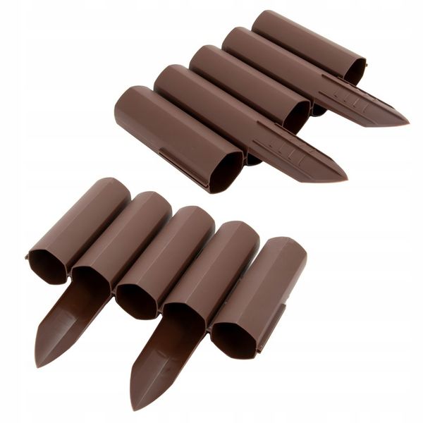 Palisada Ogrodowa Paliki Brąz 2,7 m Border Płotek zdjęcie 12