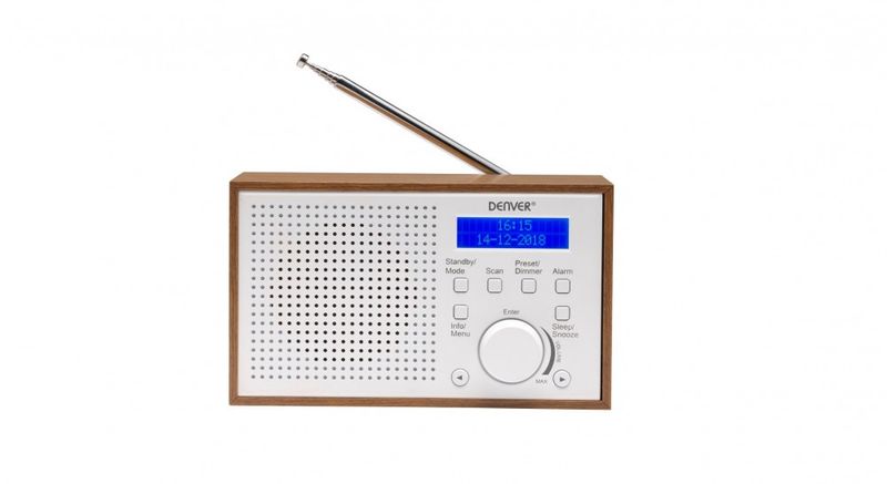 RADIO DENVER DAB-46 BIAŁY, DDAB46W zdjęcie 1