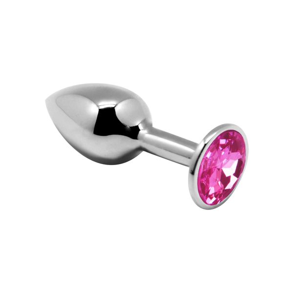 Mini Metal Butt Plug M Pink zdjęcie 1