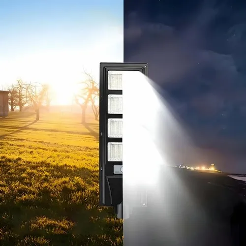 LAMPA SOLARNA ULICZNA LED Z CZUJNIKIEM RUCHU 360W na Arena.pl