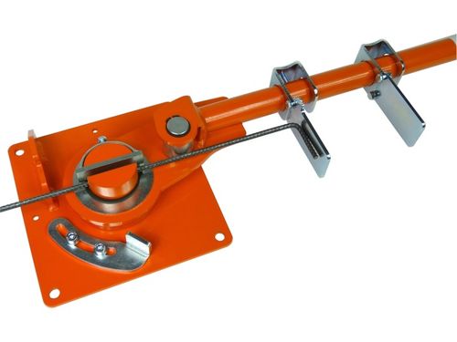 Giętarka do prętów strzemion drutu fi 6-16 GPZ-4 ŁOŻYSKOWANA z podpórką na Arena.pl