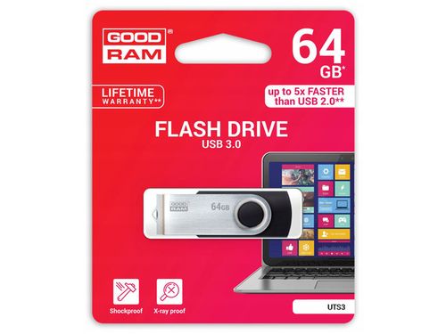 Pendrive GoodRam Flash drive USB 3.0 64GB UTS3 na Arena.pl