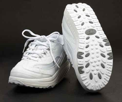 Buty z kołyskową podeszwą Fit Walk balansujące na fitness 39 białe na Arena.pl