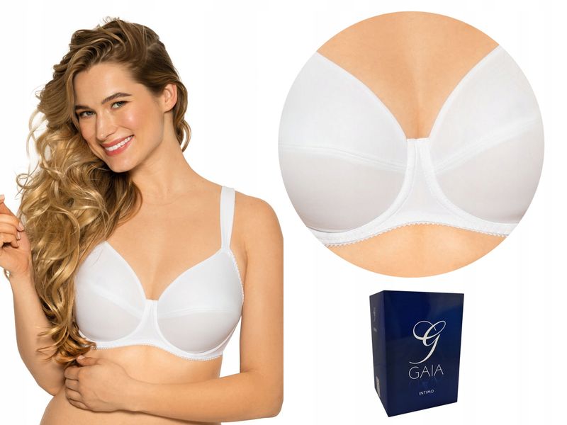 BIUSTONOSZ GAIA MADDALENA 075, SOFT, 80B, BIAŁY zdjęcie 1