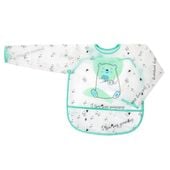 Śliniak z rękawem misio AKUKU