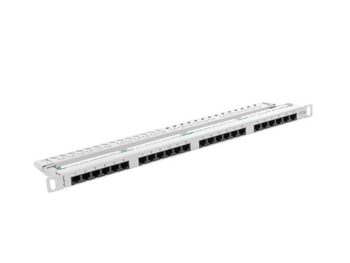 PATCH PANEL 24 PORT 0.5U KAT.5E SZARY LANBERG na Arena.pl