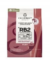CZEKOLADA BELGIJSKA różowa Ruby Callebaut 400g w kaletkach