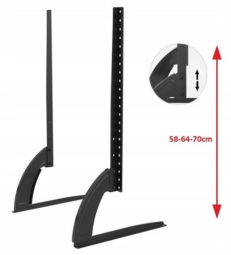 Stojak pod Telewizor Podstawa TV Nogi Stopa UNIWERSALNY 32-70 cali na Arena.pl