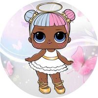 Opłatek na tort LOL Lalki Suprise Postacie