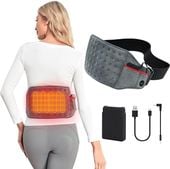 Kintiwe Elektryczny Pas Grzewczy Bezprzewodowy Szary 3 Poziomy Temperatury