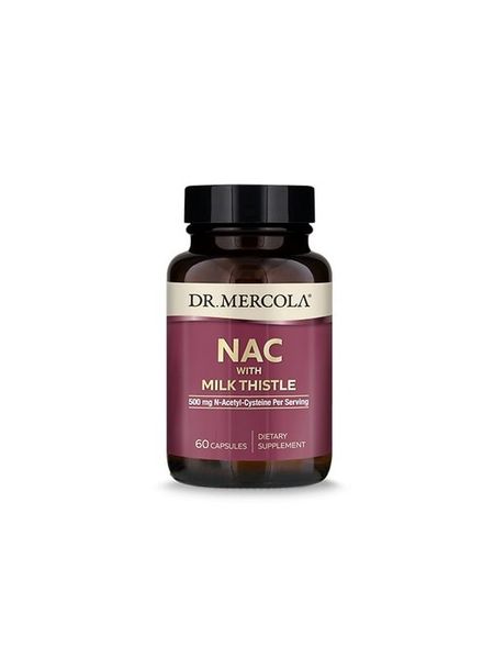 DR. MERCOLA NAC with Milk Thistle (60 kaps.) zdjęcie 1