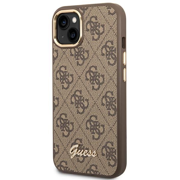Etui Guess do iPhone 15, iPhone 14, iPhone 13, Brązowy zdjęcie 2