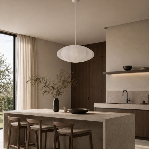 Lampa wisząca SILK X-shape biała 40 cm na Arena.pl